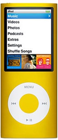 Apple iPod Nano 4th Generation 16GB - Yellow, B